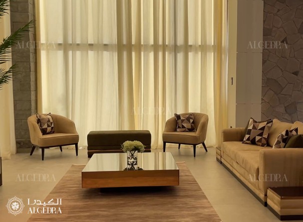 现代质朴室内设计的Al Ain的住宅别墅188bet体育